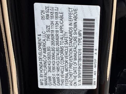 Used 2026 Honda Passport RTL image 37