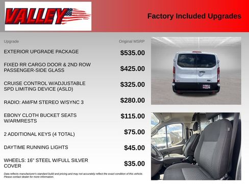 Used 2023 Ford Transit 250 Low Roof w/ Exterior Upgrade Package RWD image 5