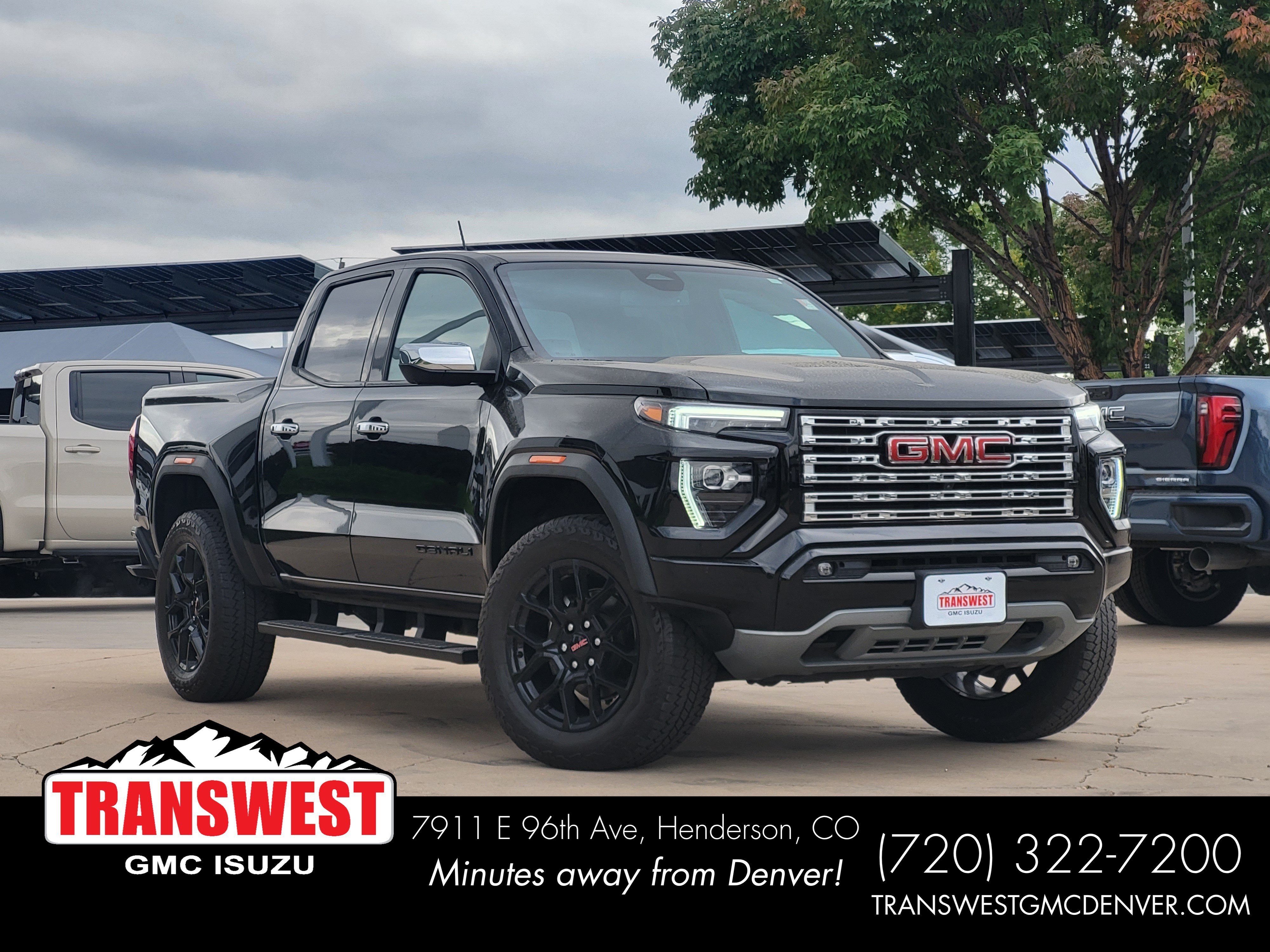 Certified 2023 GMC Canyon Denali w/ Denali Black Edition AWD/4WD image 1
