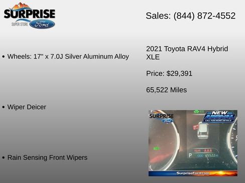 Used 2021 Toyota RAV4 XLE w/ Convenience Package AWD/4WD image 11