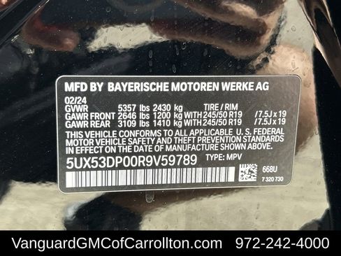 Used 2024 BMW X3 xDrive30i w/ Parking Assistance Package image 33