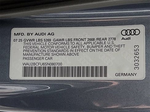 New 2025 Audi A5 2.0T Premium Plus image 30
