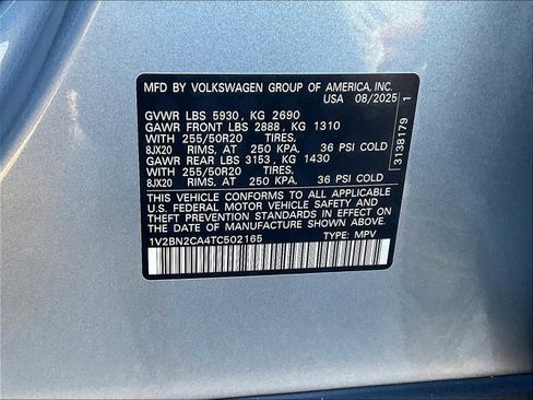 New 2026 Volkswagen Atlas SEL image 17