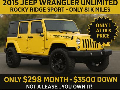 Certified 2015 Jeep Wrangler Unlimited Sport w/ Connectivity Group