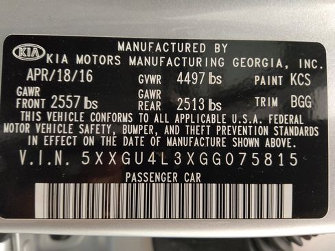 Used 2016 Kia Optima EX FWD image 33