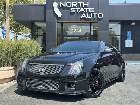 Used 2012 Cadillac CTS V w/ Wood Trim Package RWD image 2