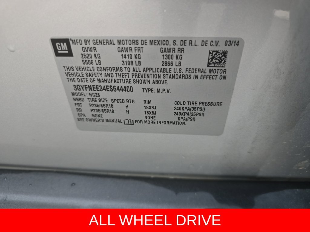Used 2014 Cadillac SRX Luxury w/ Driver Awareness Package AWD/4WD image 34