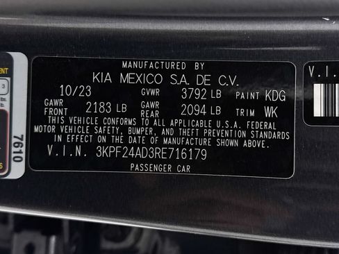 Used 2024 Kia Forte LXS w/ LXS Technology Package FWD image 36
