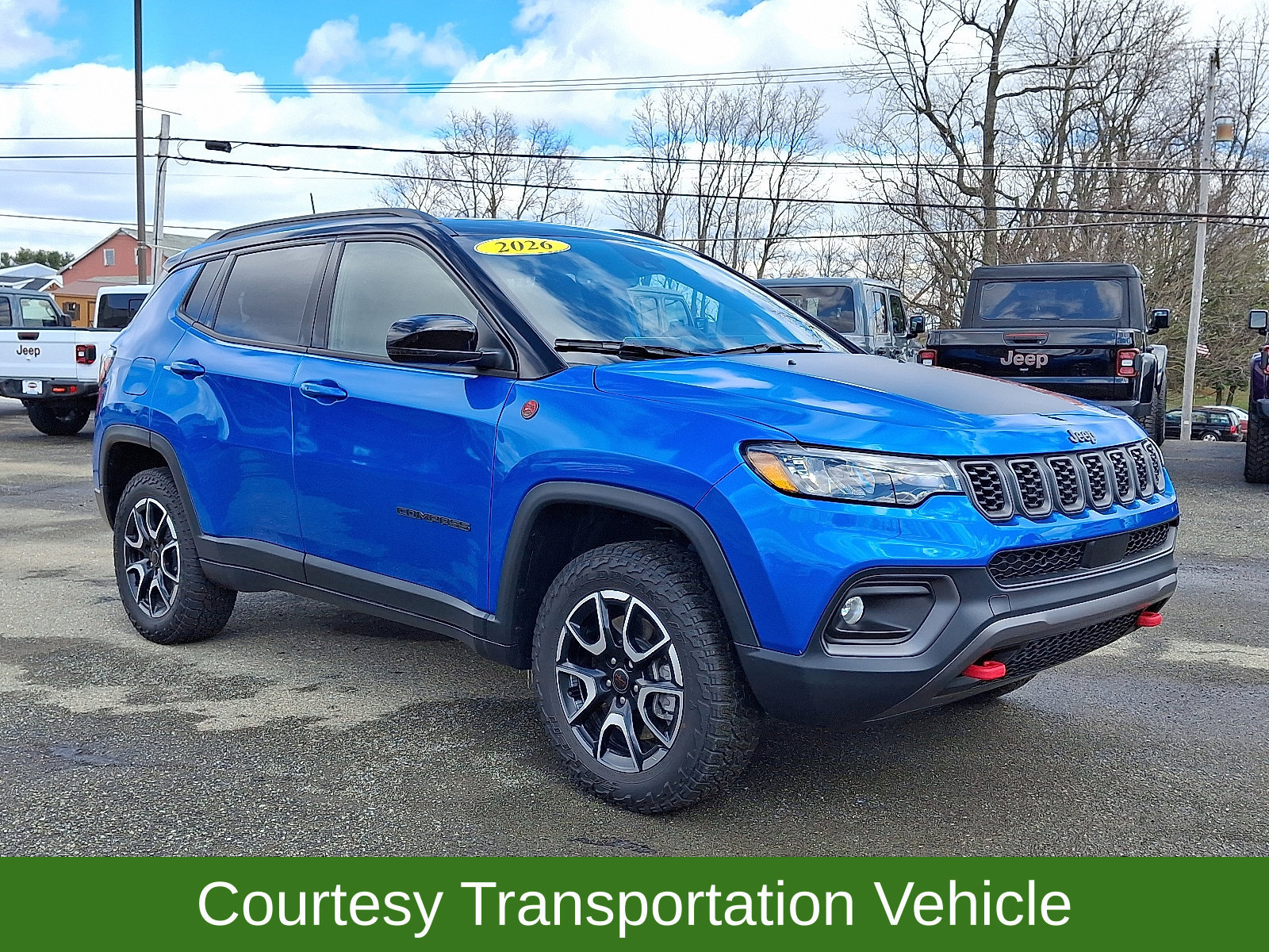 New 2026 Jeep Compass Trailhawk w/ Sun, Sound & Navigation Group AWD/4WD image 1