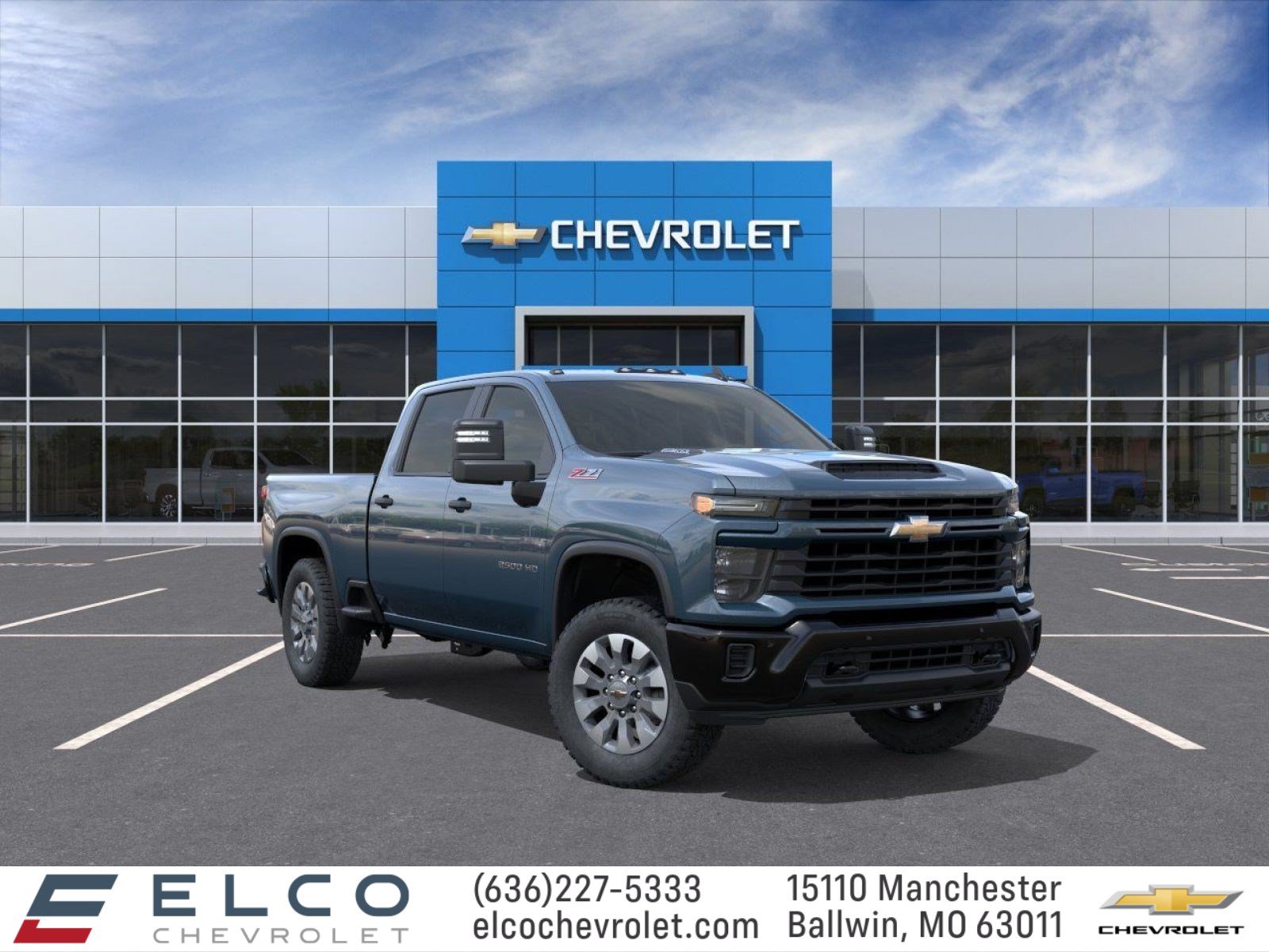 New 2026 Chevrolet Silverado 2500 Custom w/ Custom Value Package AWD/4WD image 1