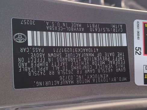 Used 2026 Toyota Camry SE FWD image 23