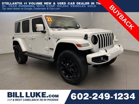 Used 2021 Jeep Wrangler Unlimited Sahara AWD/4WD image 1