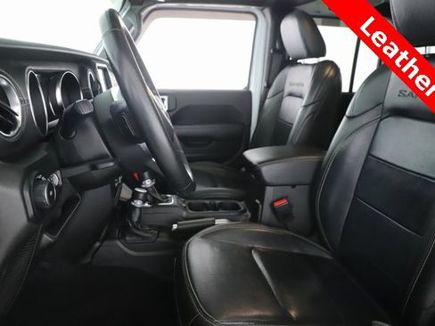 Used 2021 Jeep Wrangler Unlimited Sahara w/ Uconnect 4C Nav & Sound Group image 16