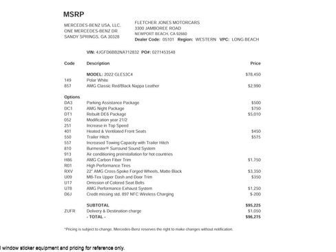 Certified 2022 Mercedes-Benz GLE 53 AMG AMG GLE 53 4MATIC Coupe image 3