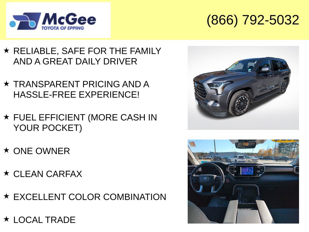 Used 2024 Toyota Sequoia SR5 w/ TRD Off-Road Package AWD/4WD image 4