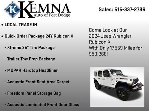 Used 2024 Jeep Wrangler Unlimited Rubicon image 7