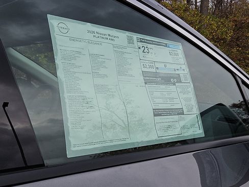 New 2026 Nissan Murano Platinum image 20