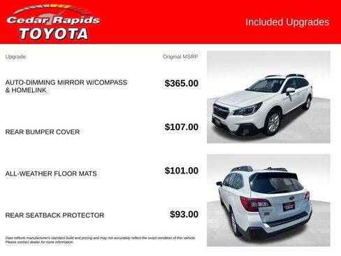 Used 2018 Subaru Outback 2.5i Premium AWD/4WD image 6