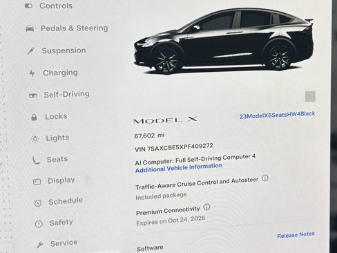 Used 2023 Tesla Model X AWD/4WD image 15