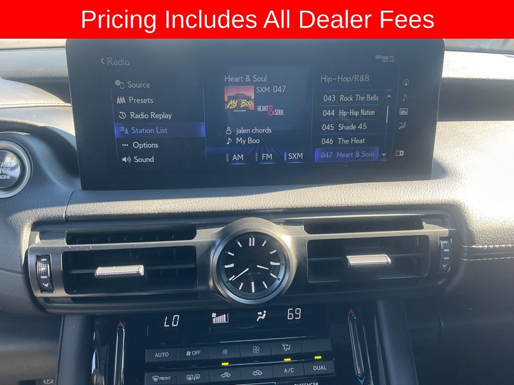 Used 2023 Lexus IS 350 F Sport w/ Navigation Package RWD image 16
