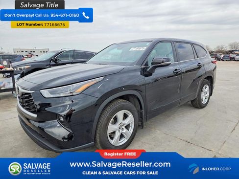 Used 2023 Toyota Highlander LE image 1