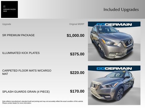 Used 2019 Nissan Kicks SR w/ SR Premium Package image 10