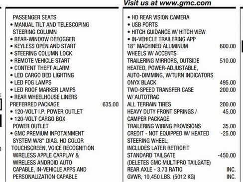 Certified 2022 GMC Sierra 2500 SLE w/ SLE Convenience Package image 2