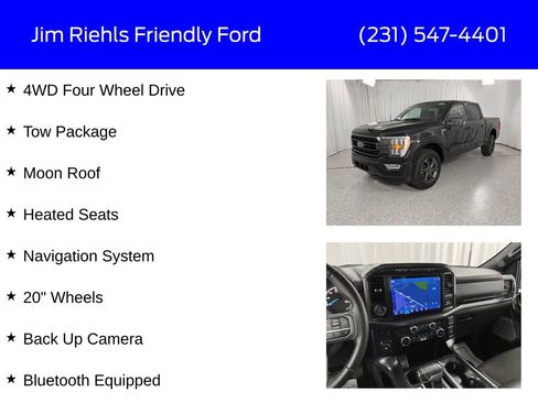 Used 2023 Ford F150 XLT w/ Equipment Group 302A High AWD/4WD image 6