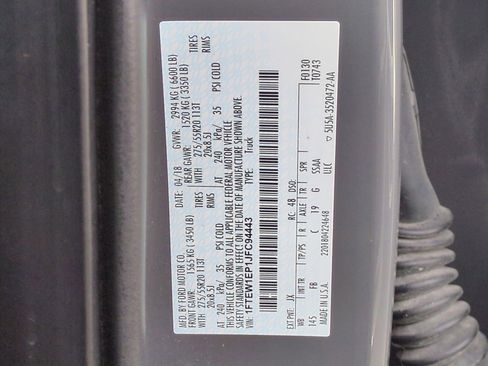 Used 2018 Ford F150 XLT w/ Equipment Group 302A Luxury image 42