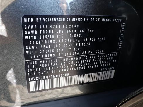 New 2026 Volkswagen Tiguan S image 45