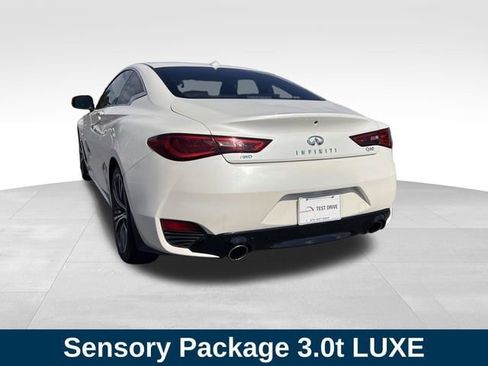 Used 2018 INFINITI Q60 3.0t Luxe w/ Sensory Package 3.0T Luxe AWD/4WD image 3