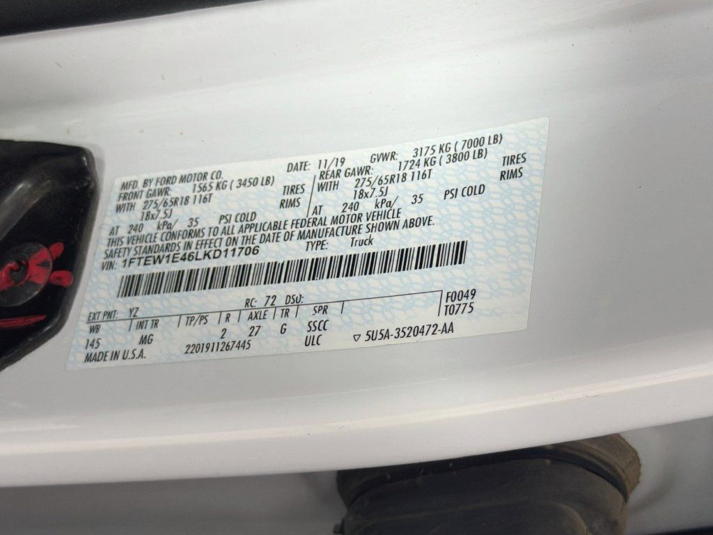 Used 2020 Ford F150 XLT w/ Equipment Group 302A Luxury AWD/4WD image 23