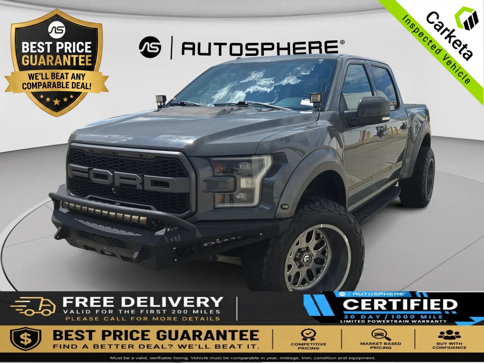 Used 2018 Ford F150 Raptor w/ Equipment Group 802A Luxury AWD/4WD image 1