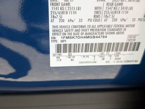 Used 2021 Ford Explorer XLT RWD image 22