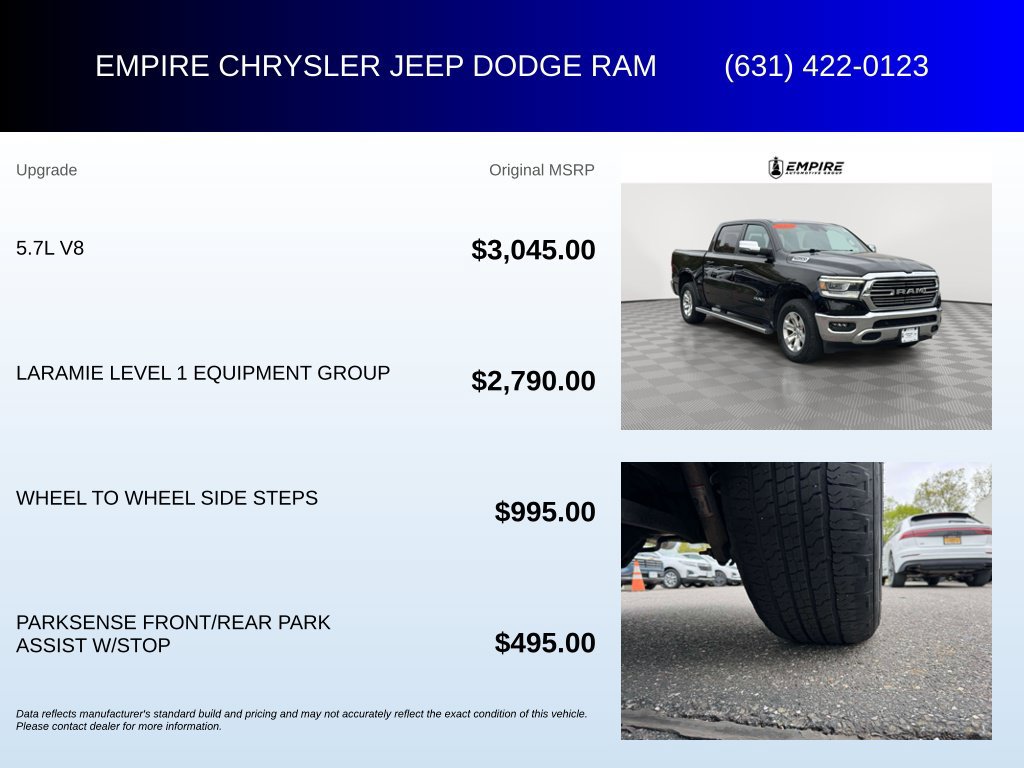 Used 2024 RAM 1500 Laramie AWD/4WD image 6