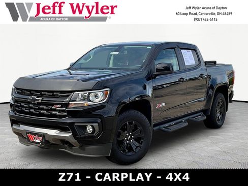 Used 2021 Chevrolet Colorado Z71 w/ Z71 Midnight Edition AWD/4WD image 1