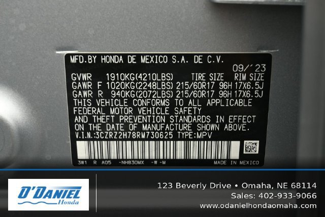 Used 2024 Honda HR-V EX-L image 46