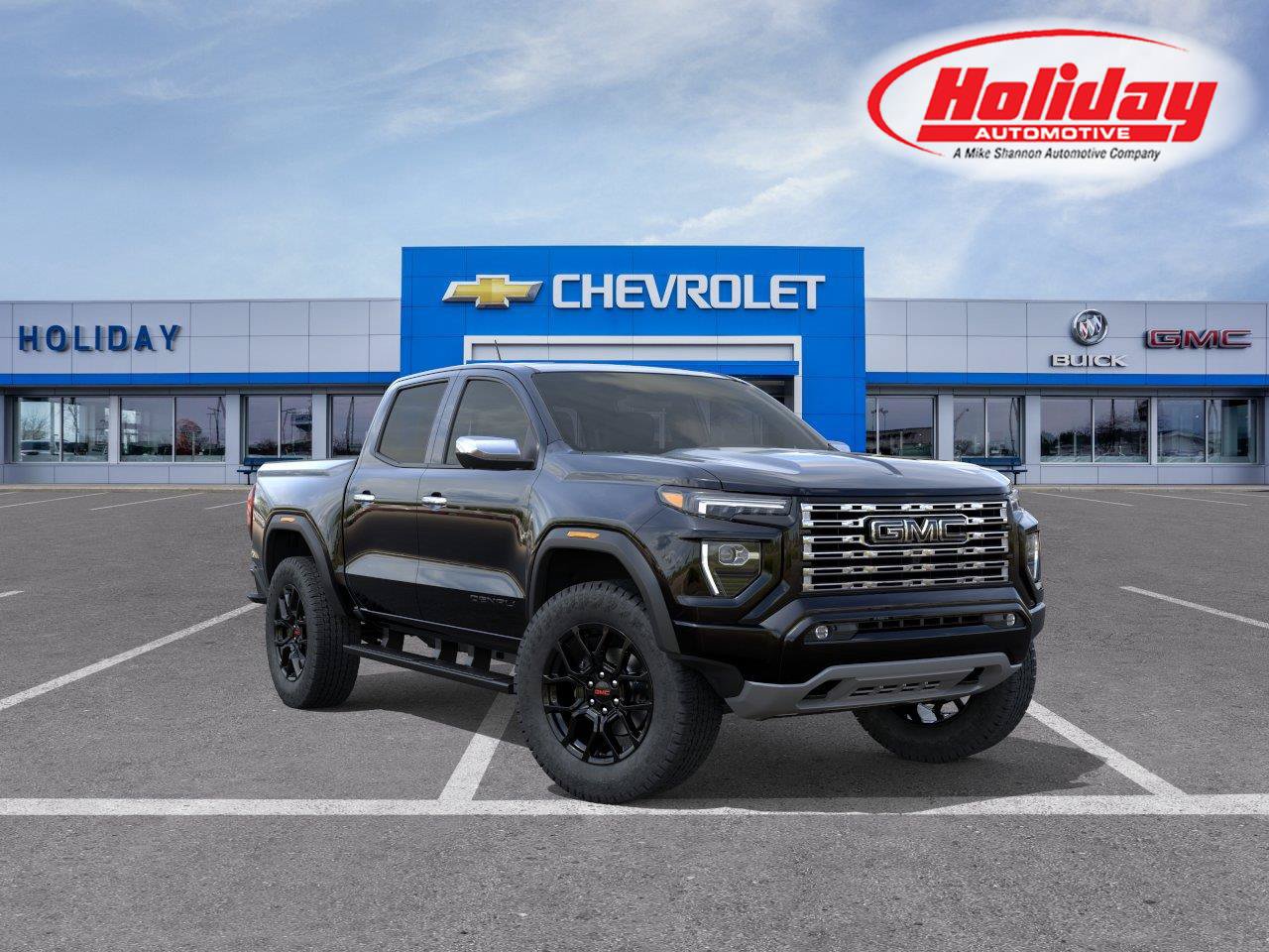 New 2026 GMC Canyon Denali w/ LPO, Denali Black Edition AWD/4WD image 1