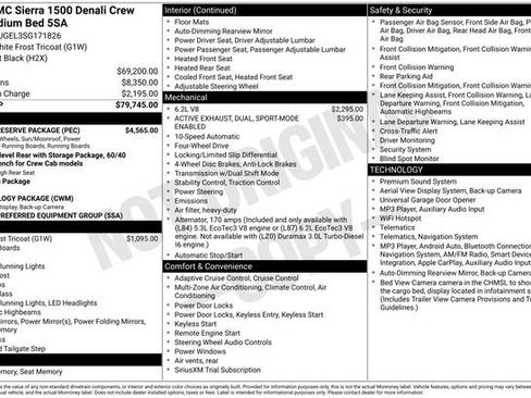 Used 2025 GMC Sierra 1500 Denali w/ Denali Reserve Package AWD/4WD image 36