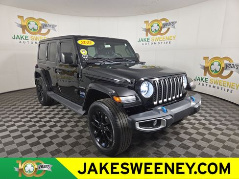 Used 2022 Jeep Wrangler Unlimited Sahara image 1