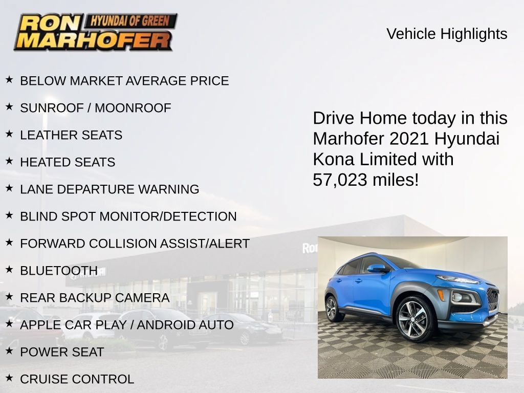 Used 2021 Hyundai Kona Limited AWD/4WD image 15