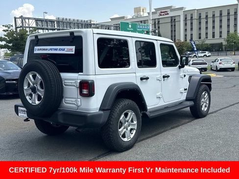 Used 2022 Jeep Wrangler Unlimited Sport w/ Sun And Sound Package AWD/4WD image 3