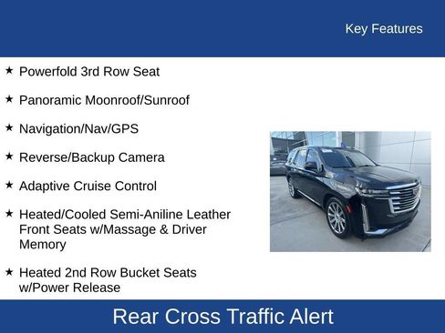 Used 2023 Cadillac Escalade Premium Luxury Platinum AWD/4WD image 39