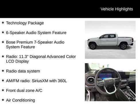 New 2026 Chevrolet Colorado Z71 w/ Technology Package AWD/4WD image 27
