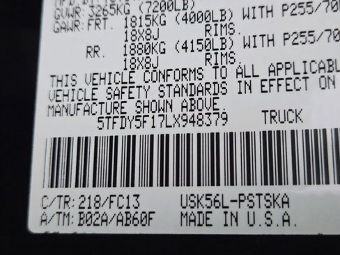 Used 2020 Toyota Tundra SR5 w/ SR5 Upgrade Package AWD/4WD image 28