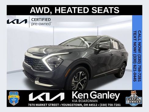 Certified 2025 Kia Sportage EX AWD/4WD image 1