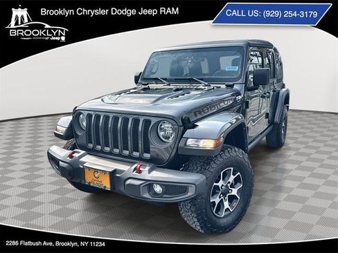 Certified 2022 Jeep Wrangler Unlimited Rubicon w/ Cold Weather Group AWD/4WD image 1
