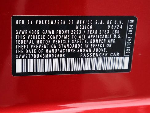 Certified 2025 Volkswagen Jetta GLI Autobahn image 64