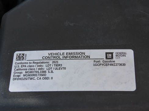 Used 2021 Chevrolet Silverado 1500 Custom Trail Boss AWD/4WD image 25