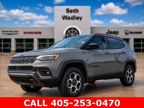Used 2022 Jeep Compass Trailhawk w/ Trailhawk Elite Group AWD/4WD image 64